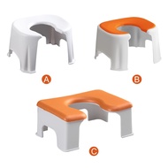 Squat Toilet Seat Stool Moveable Portable Commode Chair for Children Pregnant Women Spot Rambut Kedua Tandas Tandas Dewasa Isi Rumah Lelaki Tua Tandas Kanak-Kanak Najis Bangku Mudah Duduk Pergerakan Najis Kerusi Tandas Yang Diubah Suai