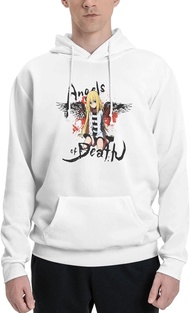 Angels of Death Rachel Gardner Anime Hoodie Sweatshirt Men's Pullover For Casual Long Sleeve Hoodies