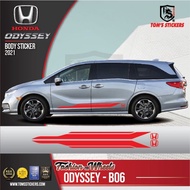 👍👍 HONDA ODYSSEY CAR BODY STICKER SET ODYSSEY - B06