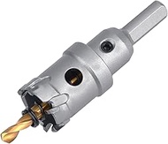 Carbide Tipped Hole Saw,Metal Steel Hole Saw with a Drill Bit, Hole Cutter for Thick Metal,Stainless