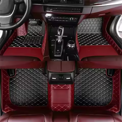 Car floor Mats Fit Mercedes-Benz EQB250 EQB300 EQB350 Waterproof Luxury Customized Carpets Interior 