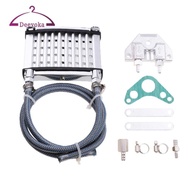 [deevoka] Oil Cooler Cooling Radiator For 50cc- 125cc Horizontal Engine Dirt Bike/pit bicycle