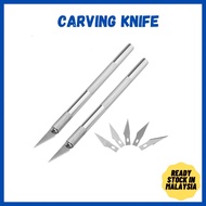 Carving Knife Pen | Precision Knife | Craft Knife | Engraving Pen Knife | Pemotong Kraf | Craft Stud