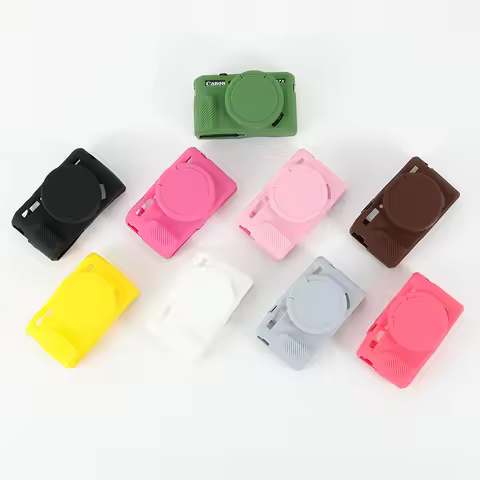 FOR Camera Soft Silicone Skin Cover For Canon G7XII G7X II G7X Mark 2 G7X2 G7X3 G7XIII Body Rubber C