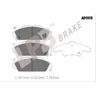 LPB Brake pad FRONT NA01010 Honda Accord 4th Gen SM4 CB3 2.0i 90'-93',SM4 CB7 2.2i 90'-93'