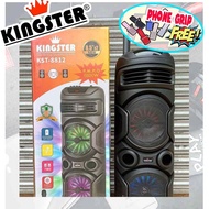 KINGSTER KST-8812 Portable Wireless Bluetooth Speaker with Wireless Mic and Remote Control [Eunice]