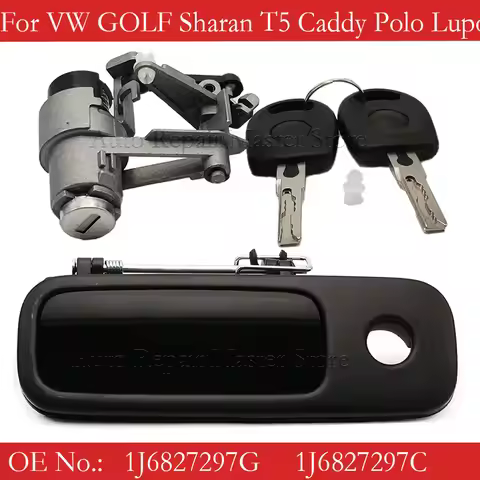 Tailgate Trunk Boot Lock Cylinder For Volkswagen Golf GIV Lupo Seat Arosa 97-06 1J6827297G 1J6827565