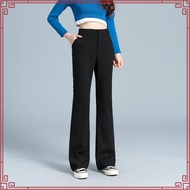 KGT Bamboo Slack Bootcut Berbutang P2 Ladies Slack Bamboo Berbutang Zip230GSM  Size L-8XL 9888 Bootc