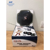 Burlap patch for tubeless and tubed tires -Lotus-India GL-4-125x125mm (1 piece)