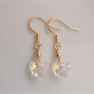 14k Gold Filled (Suasa) Earrings Kristal