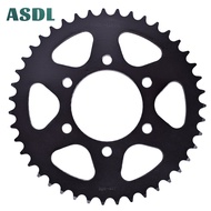 เฟืองท้ายรถจักรยานยนต์520 43ตันสำหรับ Kawasaki Ninja ZX-6R 2005-2020 ZR750 Z750 04-12 Z750 R 11-12