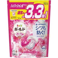 💥現貨💥日本P&amp;G ARIEL 4D超濃縮抗菌洗衣球36粒💗玫瑰花香 (粉紅)