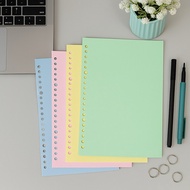 Loose Leaf Color B5 A5 A4 hvs 70gsm/ Refill Binder Paper 50 Sheets A5 Binder Refill A4 Binder Refill
