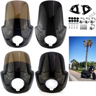 Big Sale For Harley Sportster 883 1200 XL883 Custom Iron Roadster Motorcycle Front Headlight Fairing