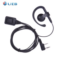 2 Pin Walkie Talkie Headset with PTT Mic Walkie Talkie Earpiece Headset Multifunctional Accessories