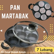 PREMIUM Loyang Martabak Mini -Pan Martabak Mini - Snack Maker 7 Lubang