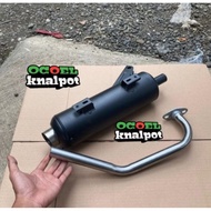 Silent Killer power pipe 1set for Click125/150 Beat carb/fi Genio Mio sporty/125 Soulty Gear Click16