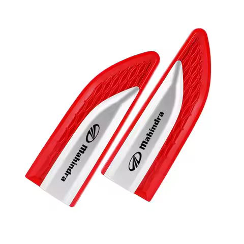 2pcs Car Fender Side Trunk Badge Sticker Exterior Decals For Mahindra kuv100 xuv700 xuv300 tuv300 ma
