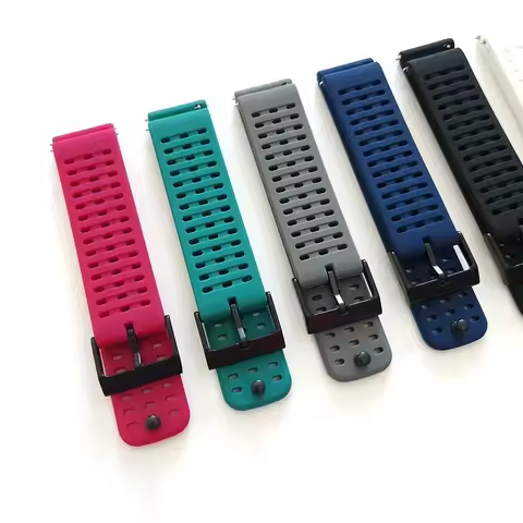 22mm Strap For Suunto RACE S / Ocean / Vertical Silicone Wristband For Suunto 5 9 Peak Pro Replaceme