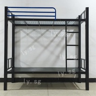 Custom Size Bed Bunk Iron Art Bunk Double Bed Adult Bunk Iron Frame Bed Double Bed