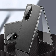 Phone Case For OPPO Find X8 A80 F27 Pro Plus F23 A98 A79 A78 A3 K12X 5G Double Sided Tempered Glass