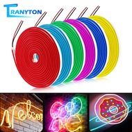 5m DC12V Flexible Neon Light 2835 Soft Light Tube Tape Waterproof LED strips Light Neon White Blue P