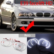 สําหรับ BMW 5 Series E39 525i 528i 530i 540i แหวน Dual สีนมคุณภาพสูงสีขาวสีเหลือง Switchback ผ้าฝ้าย