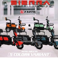 sepeda listrik roda 3 exotic sierra