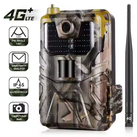 4G FTP SMTP MMS SMS Email Trail Camera Wireless Wildlife Wild Hunting Cameras Cellular Mobile HC900L
