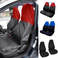 [Jiahe Sports]2Pcs Waterproof Universal Car Auto Van Heavy Duty Protector Seat Cover Case