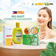 RDL Paket Complete SureWhite 3 - Skincare Pagi Malam Perawatan Wajah Kusam Age-Spots Facial Cleanser