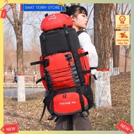 ️ Travel Backpack, large capacity Softback Hiking Bag 90L Army Hiking Bag Breathable Travel Backpack