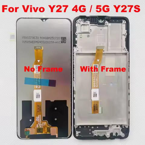 6.64' High Quality For Vivo Y27 4G for Vivo Y27 5G Y27S LCD Display Touch Screen Digitizer Assembly 