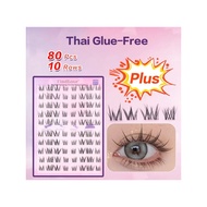 Thai Self Adhesive Lashes Cat Eye Lashes PreBond Lashes