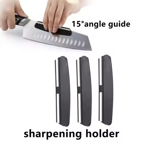 【1-3pcs】15° Angle Guide Angles Knife Sharpener Fixed Angle Accessories Profession Tools Whetstone Ki