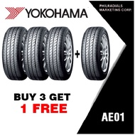 Yokohama 165/65R14 79T AE01 Quality Passenger Car Radial Tire BUY 3 GET 1 FREE
