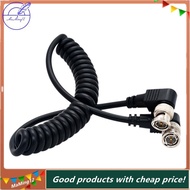 [MaMing] Video Cable Coaxial Cable PU Spring Wire PU Spring Wire to Right Angle BNC BNC to BNC Cable