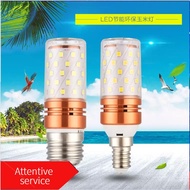 ✆LED candle bombilya E14 E27 tahanan maliwanag na kristal na chandelier bulb mais lamp energy-saving