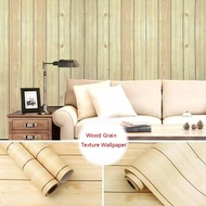 Yellow Wood Wall Paper Size 8m to/ 10m x 45cm