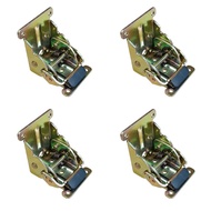 TENB 4xSelf-locking Folding Bracket 90 Degrees Folding Table Chair Leg Brackets Hinge