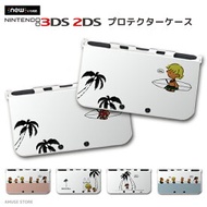 new3DS LL カバー ケース new 3DSLL new 2DS LL 3DS LL カバー Nintendo かわいい おしゃれ 大人 子供 キッズ おもちゃ ゲーム SURF サーフ デザイン イラスト Ride The Wave ヤシの木 ハワイアン