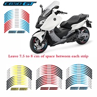 Suitable for Motorcycle BMW Steel Rim Sticker BMW/C650GT Rim Reflective Sticker/Non-Full Rim Wheel S