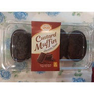 Sinar-Custard Muffin-Chocolate Flavour 8 Pieces/Sinar-Custard Muffin-Perisa Coklat 8 Keping