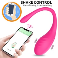 Female Vibrator Wireless Bluetooth G Spot Vibrator Women APP Remote Control Wear Vibrator Clitoral Stimulation Adult Toys