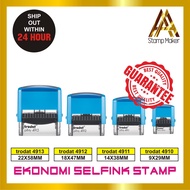 Trodat Cop Nama Stamp Chop Nama Rubber Stamp Name Stamp Chop Self Ink Stamp Pre Ink Stamp Cop Stamp 