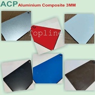 ACP Aluminum Composite Panel for Outdoor and Indoor 3mm Thickness Size 40x60/40x120/60x60/60x120 Ori