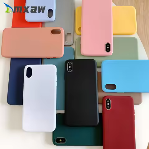 For OPPO A12 A12E A5S A3S A3 R17 R15 A83 A1 F5 F1S A57 A39 A37 Neo 9 Case Cute Matte Solid Candy Sim