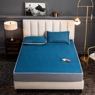 Chiếu điều hoà Goni vải lụa lõi cao su làm mát tự nhiên kèm vỏ gối nằm 1m2 x 2m 1m4 x 2m 1m6 x 2m 1m