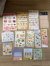 Ryan, Apeach, Choonsik春植, Kakao Friends, Niniz Jordy 貼紙 sticker