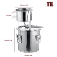 50/35/22/11L Distiller Alambic Moonshine Alcohol Stainless Still Copper DIY Home Brew Water Wine Ess
